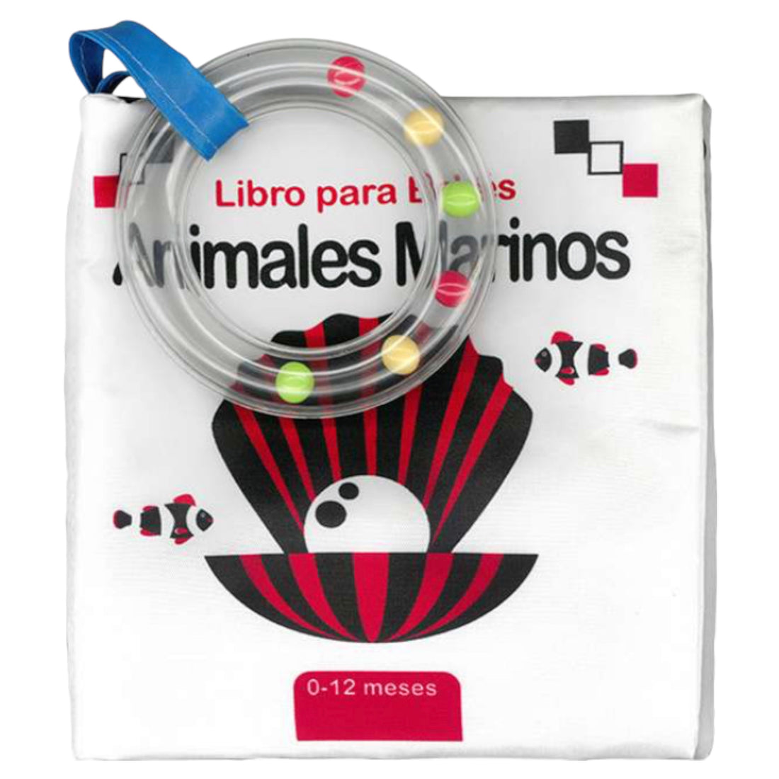 Libro de Tela Bebe Animales Marinos