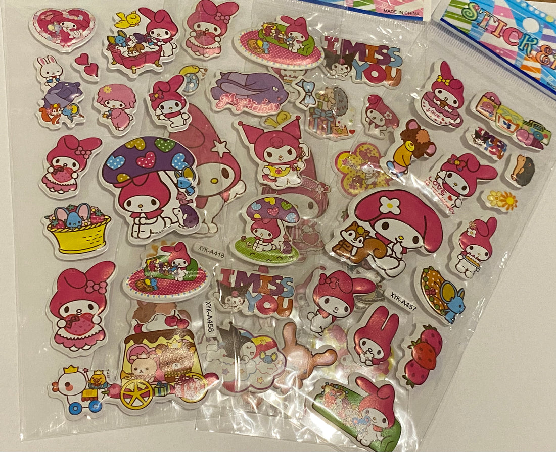 Láminas de Stickers - My Melody
