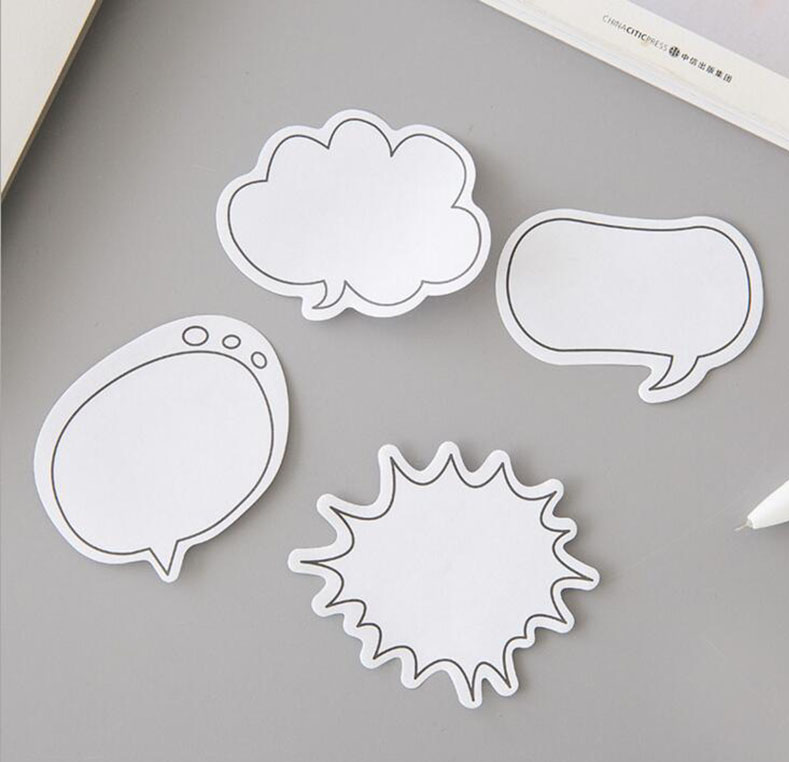 4 Paquetes de Post-Its - Nubes