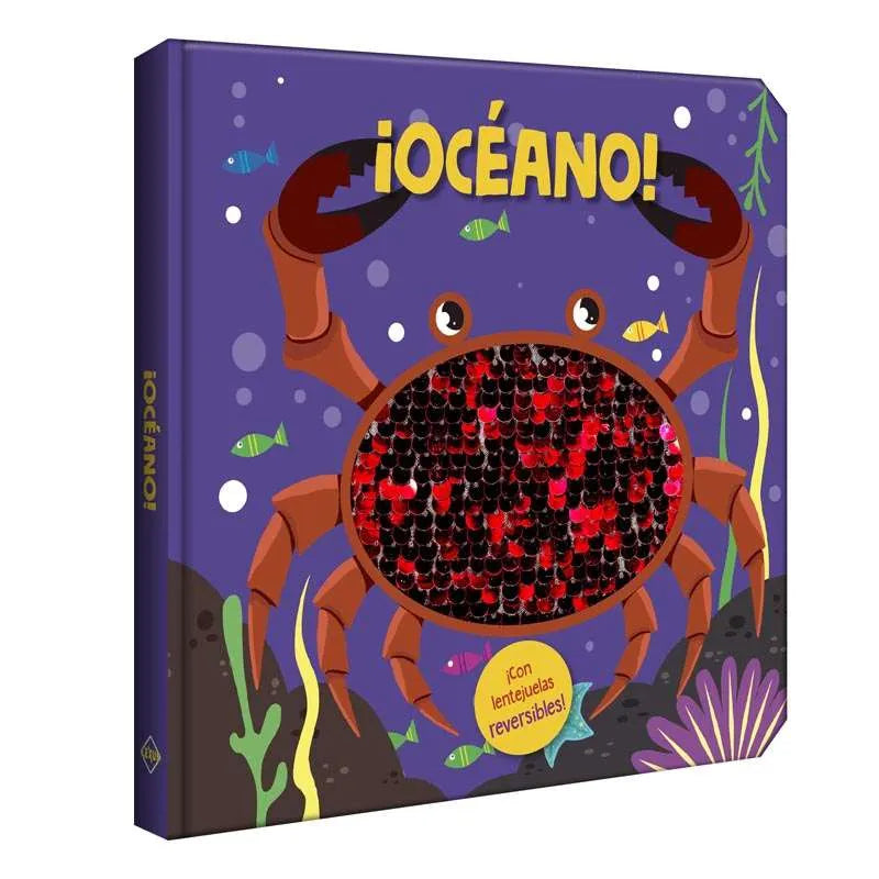 ¡Océano!, libro de texturas