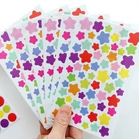 Láminas de Stickers - Estrellas