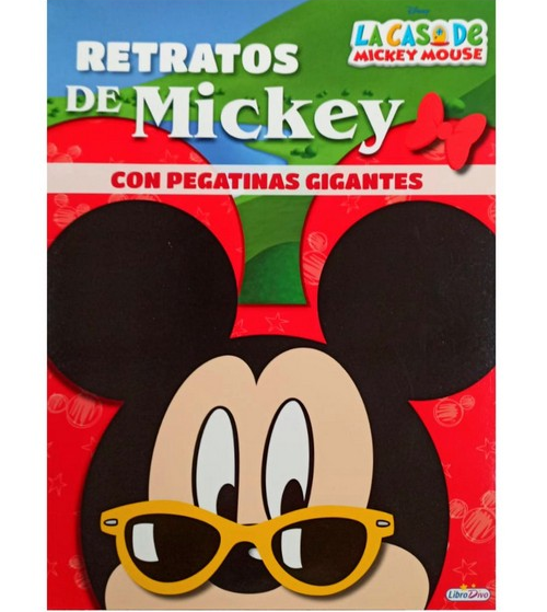 Retratos de Mickey con Pegatinas Gigantes