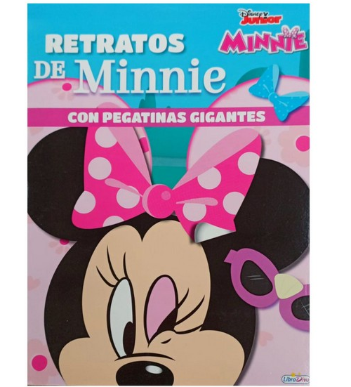 Retratos de Minnie con Pegatinas Gigantes