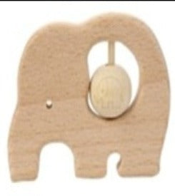 Sonaja de Madera Elefante