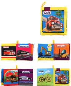 Libro de Tela Chico - Carros