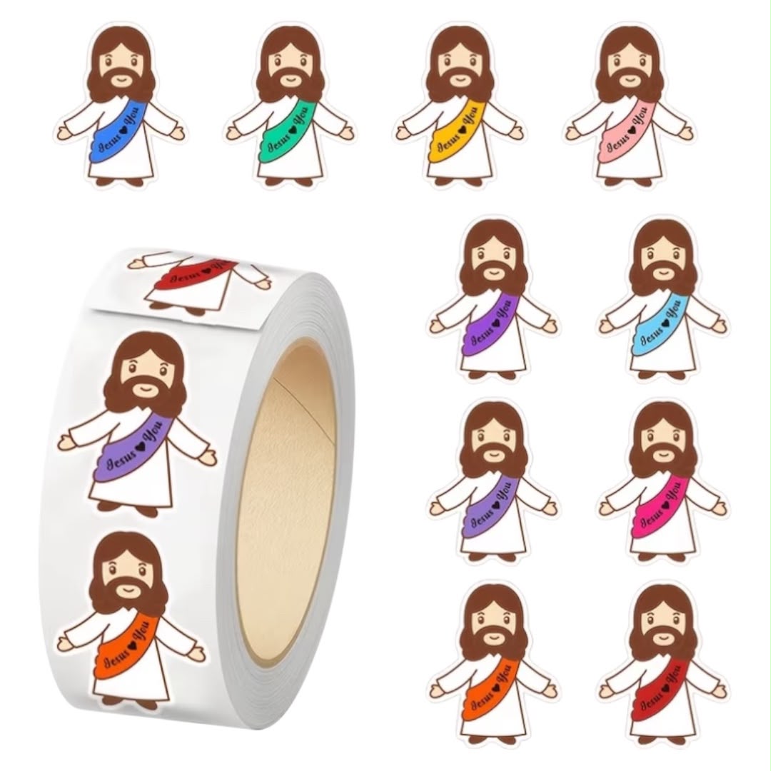 100 stickers - Religión