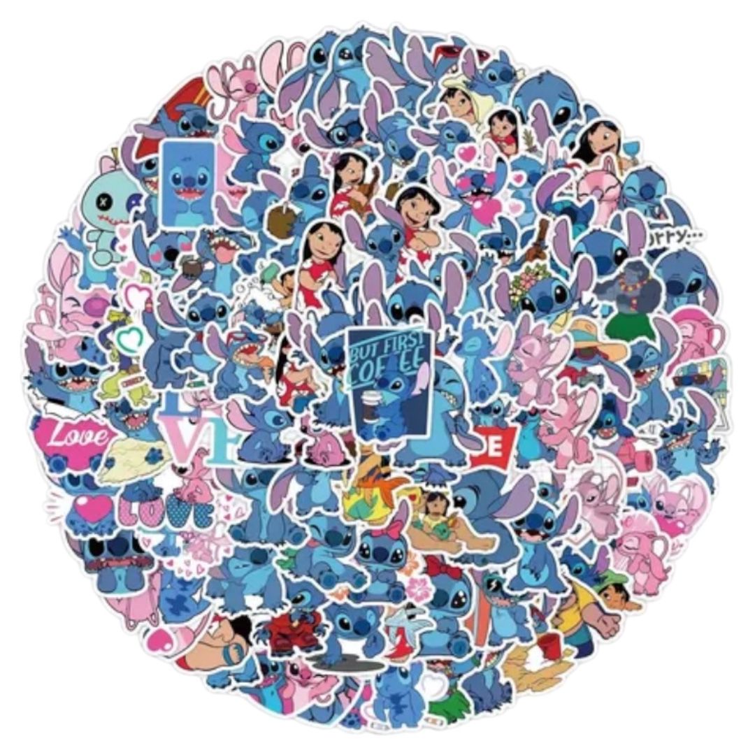 50 Stickers Lilo & Stitch