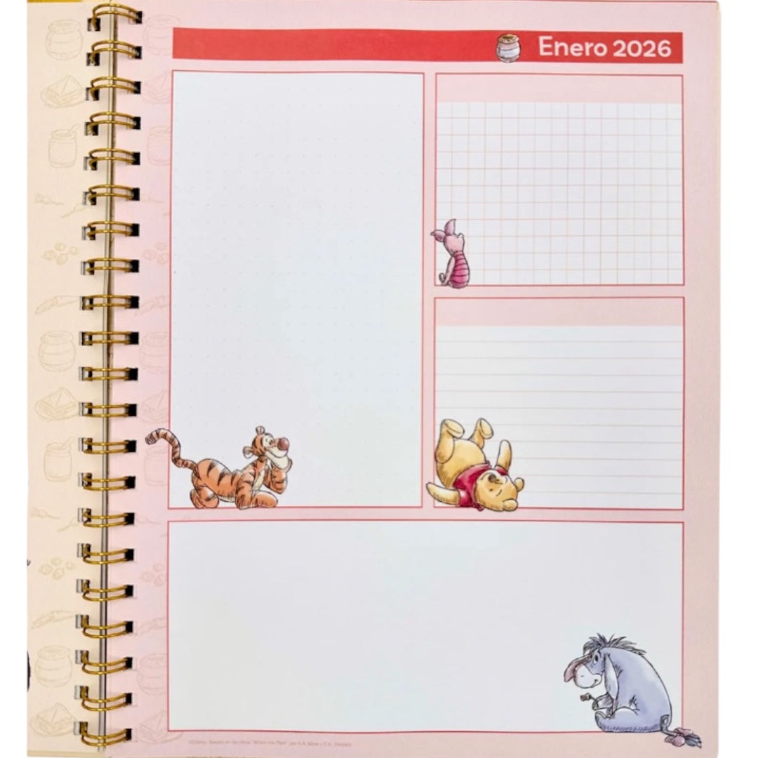 BRIEF PLANNER 2026 WINNIE POOH