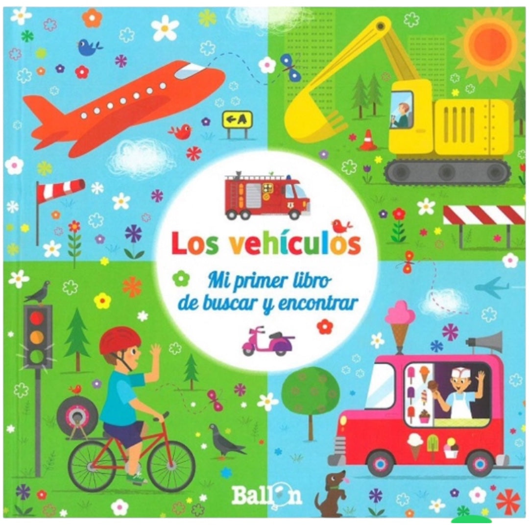 Vehículos - Mi primer libro de buscar y encontrar