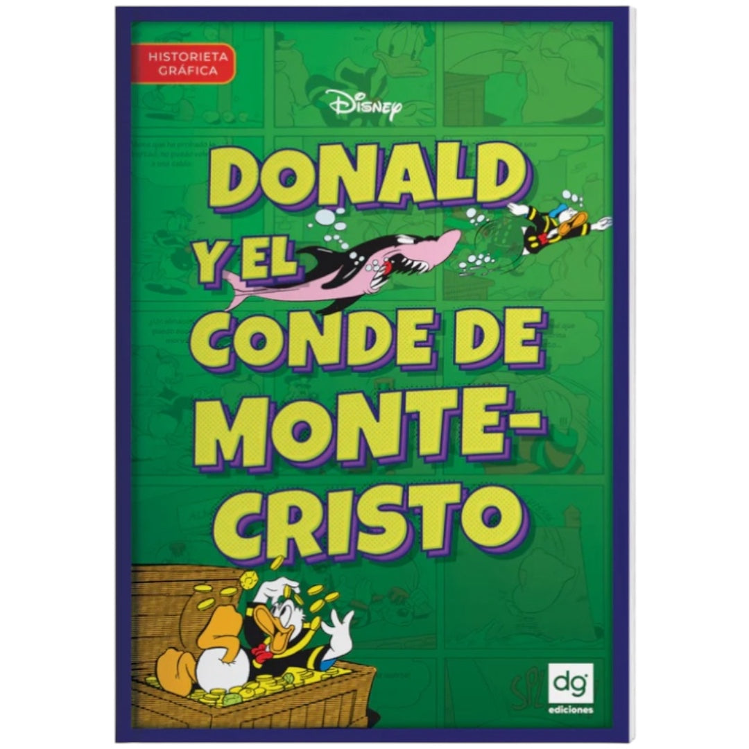 Comic: Donald y el conde de motecristo