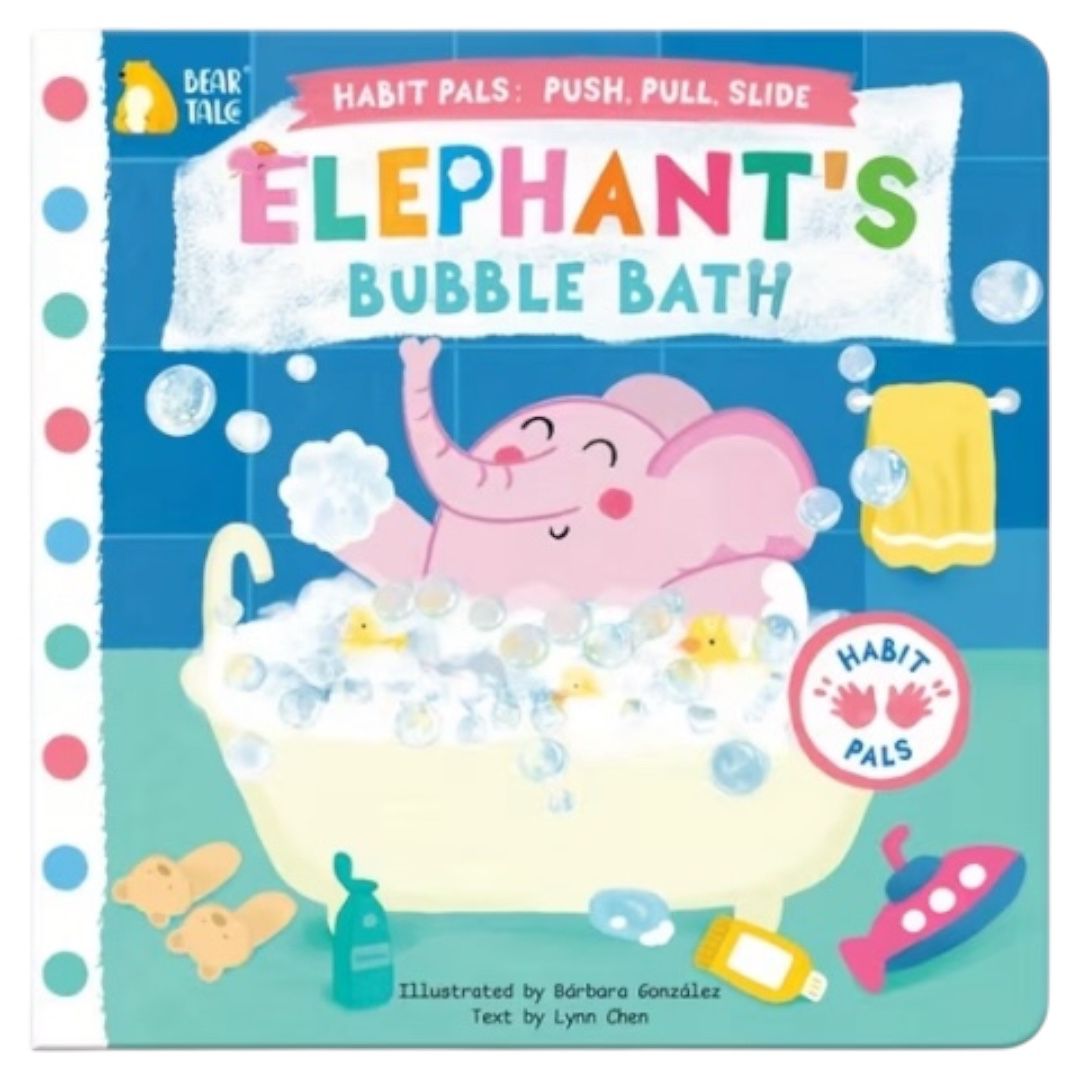 Libro interactivo el baño del elefante en inglés