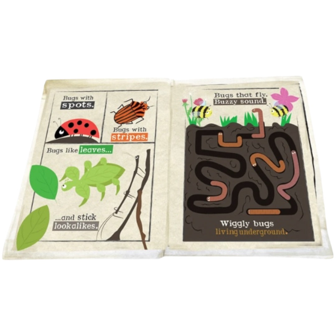 Libro de Tela CRINKLY CLOTH BUGS