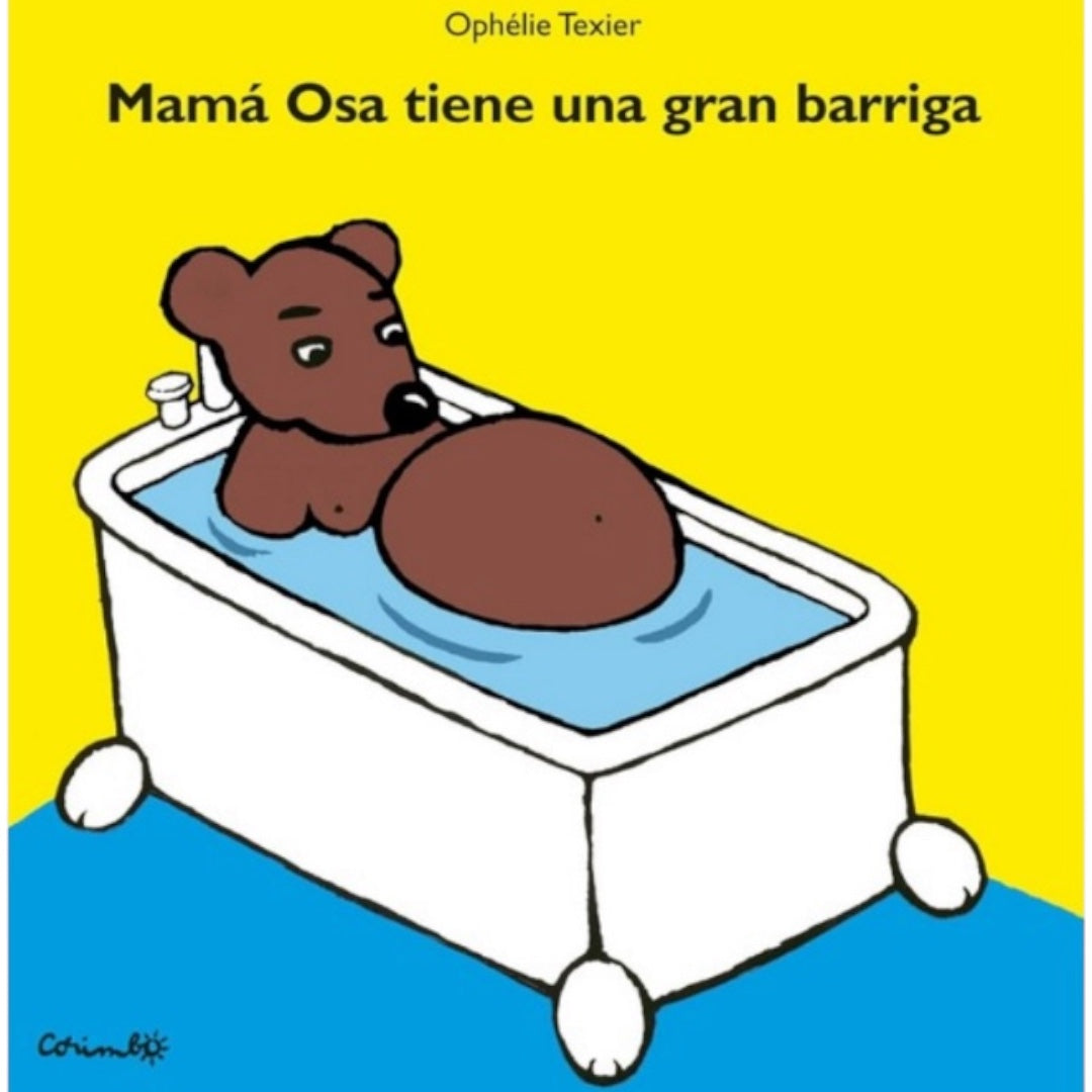 Mamá osa tiene una gran barriga