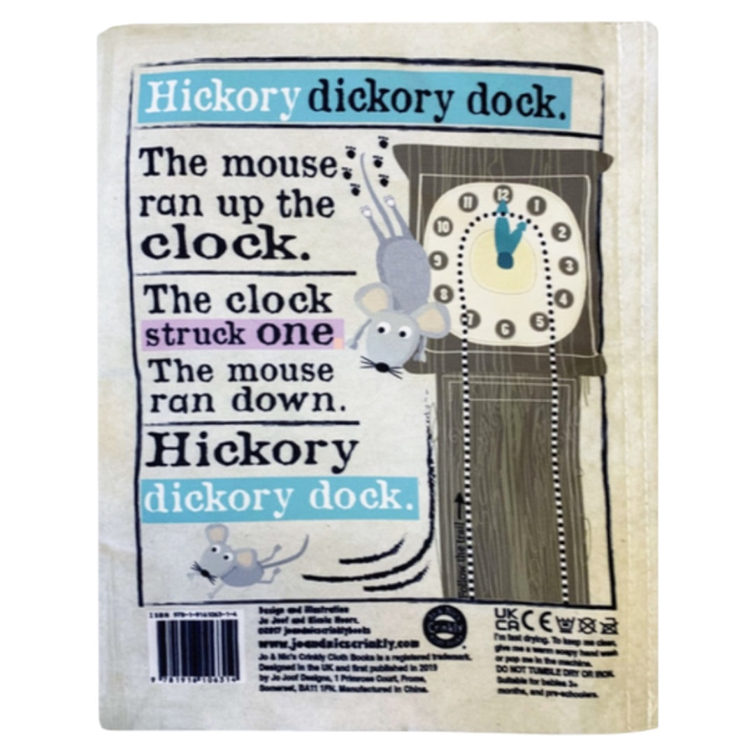 Libro de Tela CRINKLY Hickory Dickory