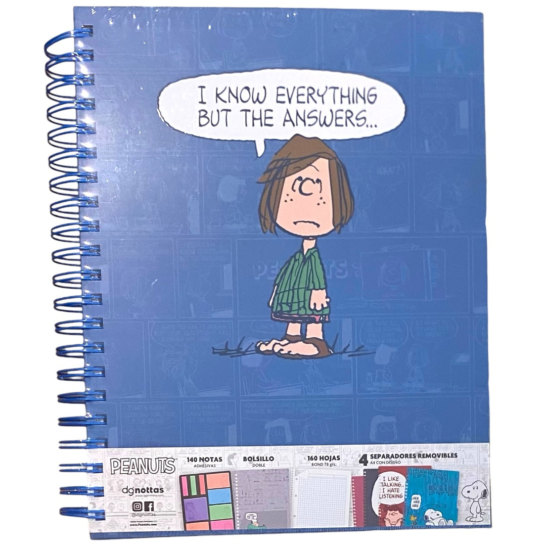Cuaderno A4 Snoopy