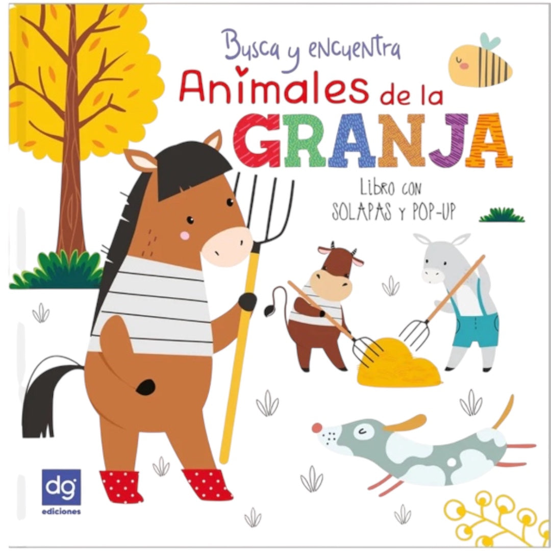 BUSCA Y ENCUENTRA ANIMALES DE LA GRANJA