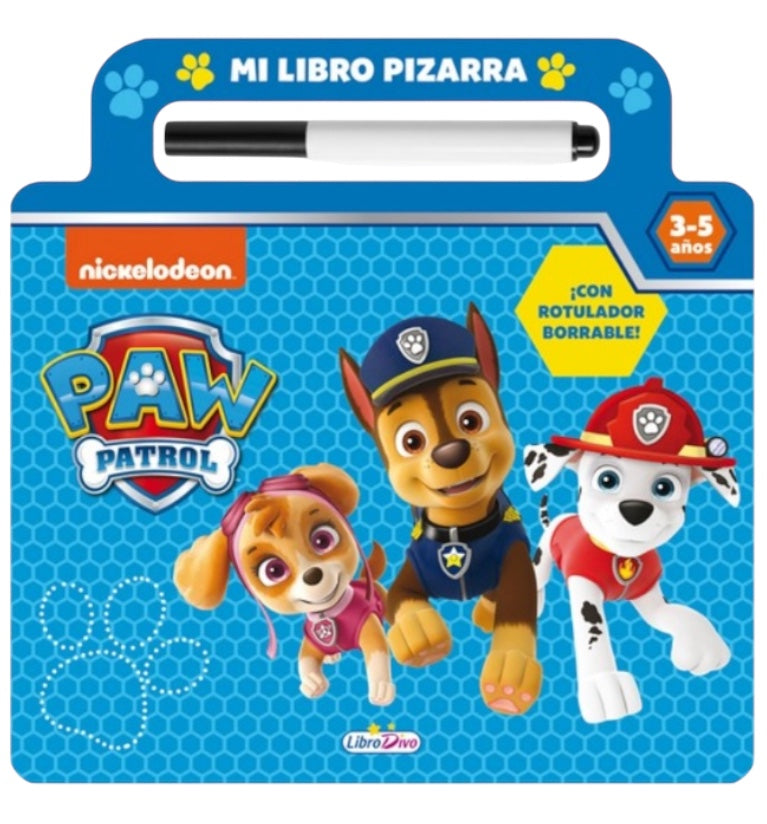 Mi libro Pizarra Paw Patrol