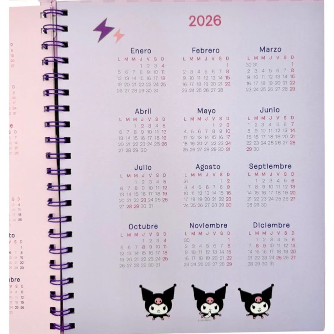 BRIEF PLANNER 2026 KUROMI