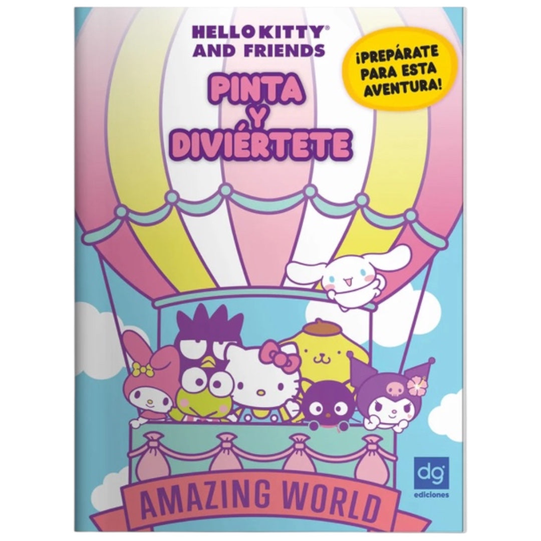 Pinta y Diviertete Hello Kitty