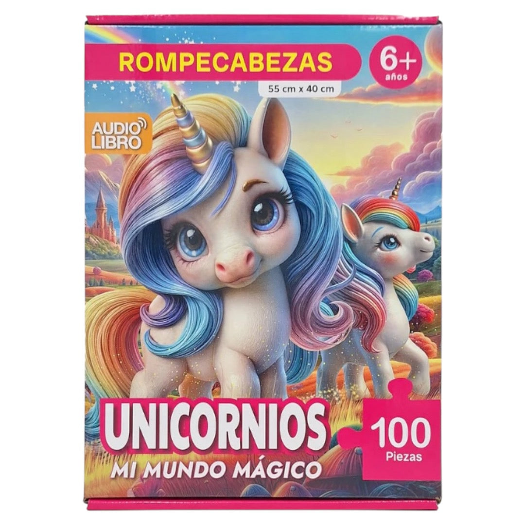 Rompecabezas Unicornios - Mi Mundo Mágico