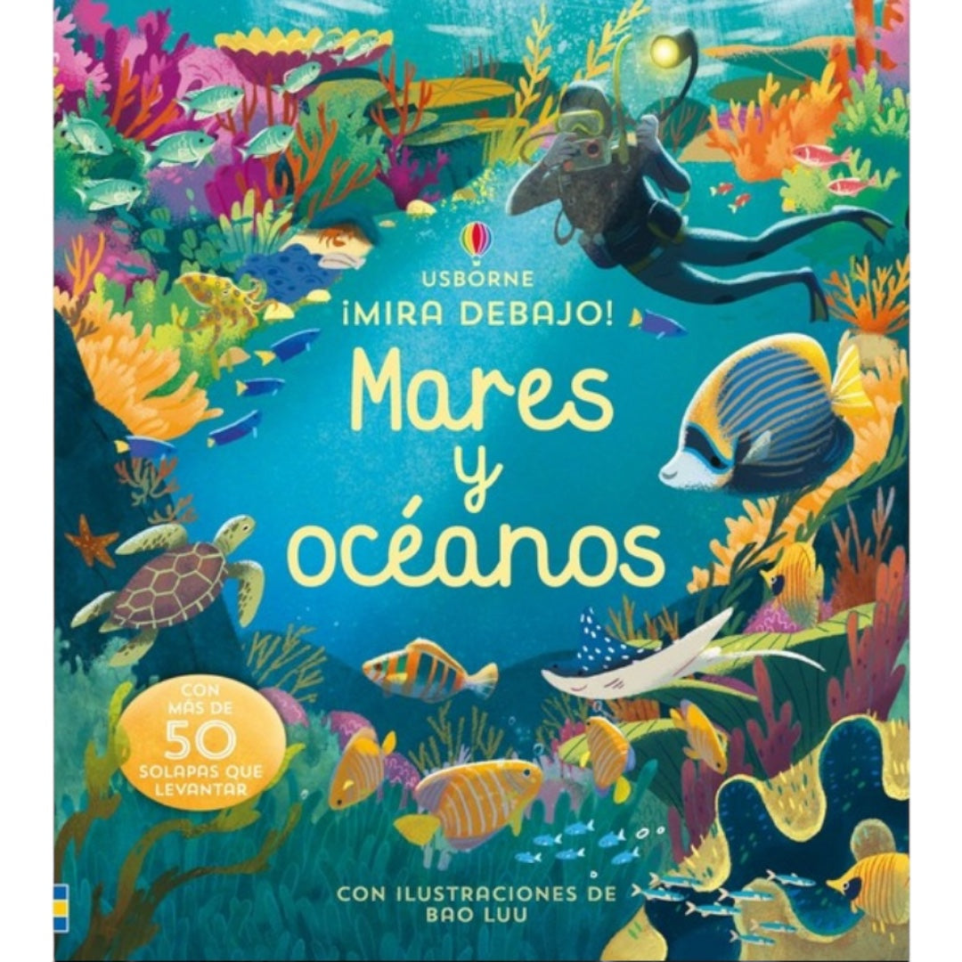 Mares y Océanos : Mira debajo (con solapas)