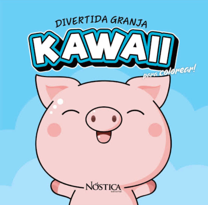 Libros para colorear Kawaii