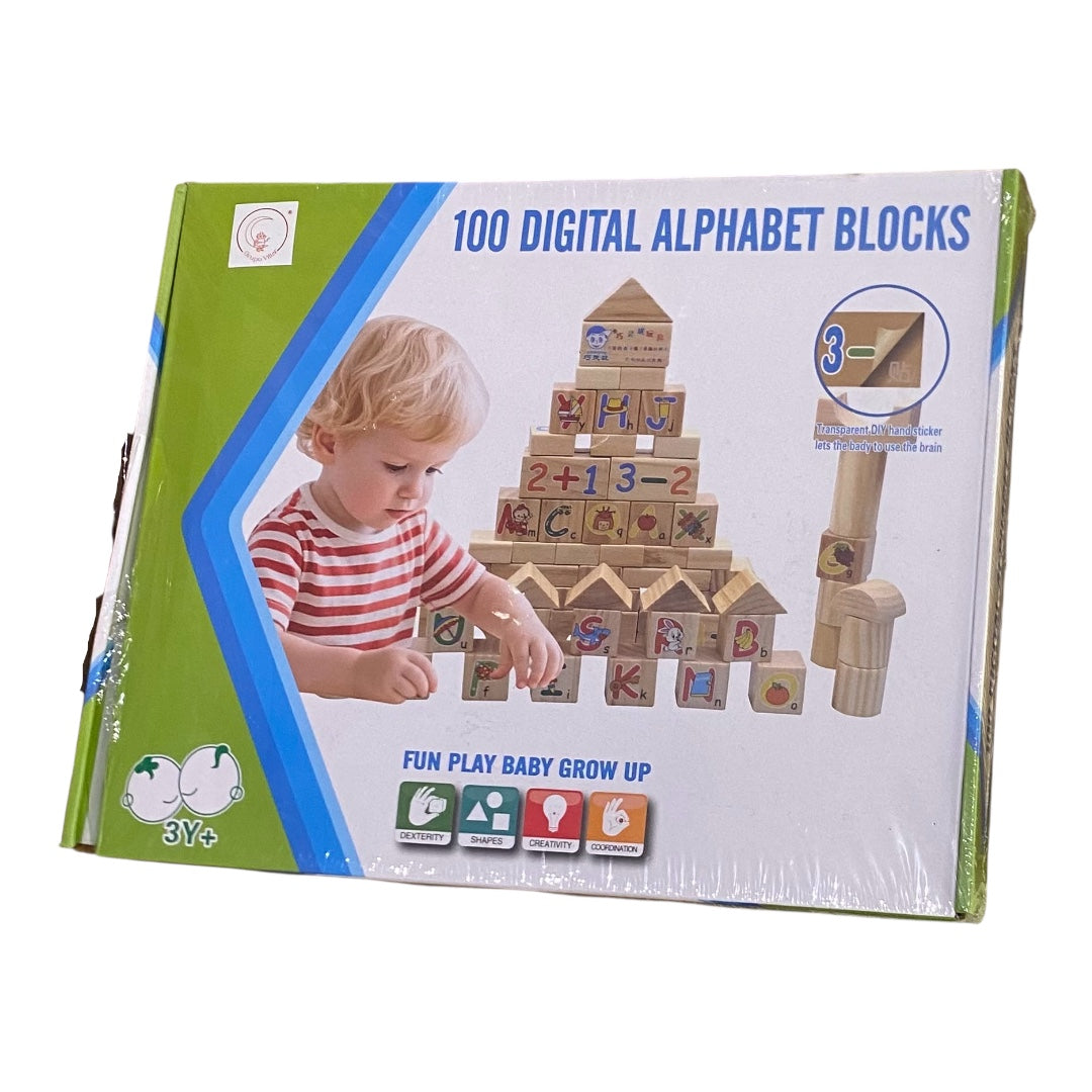 100 Bloques de Construcción de madera – BDP