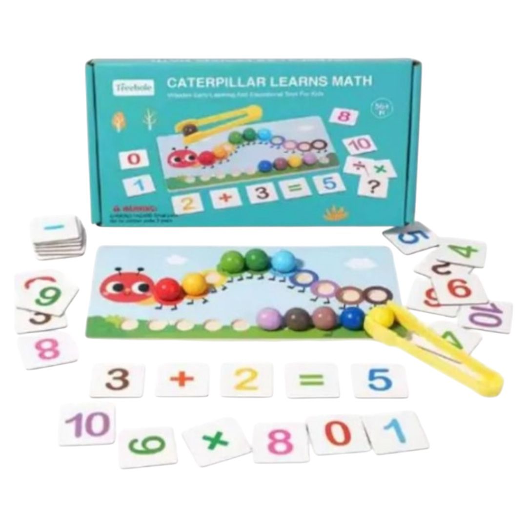 JUEGO GUSANITO MATEMATICO CON CUENTAS.