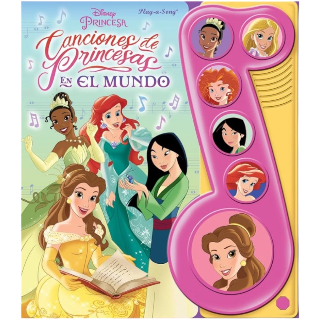 Princesas Disney en el Mundo- 6 Canciones con sonido
