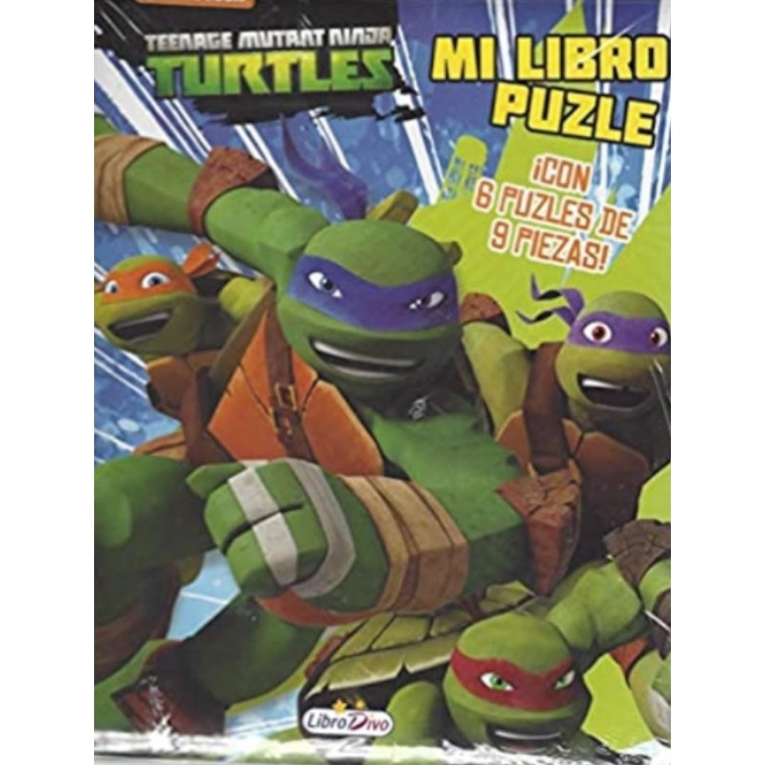 Tortugas Ninja : Cuentos con Rompecabezas