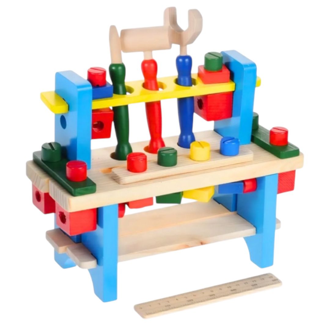 Juego de Madera Banco Herramientas