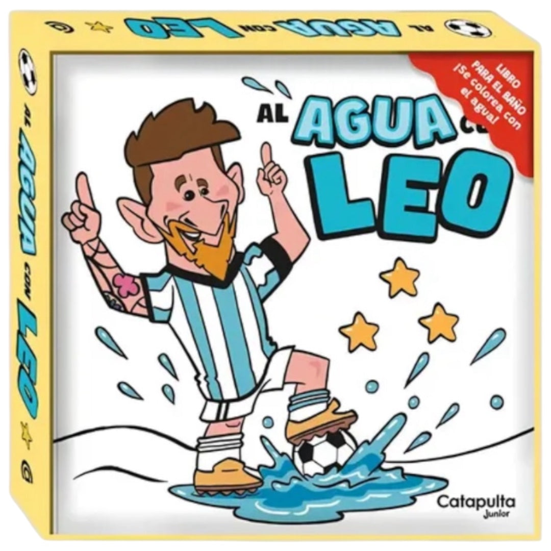 Al agua con Leo : libro para el baño