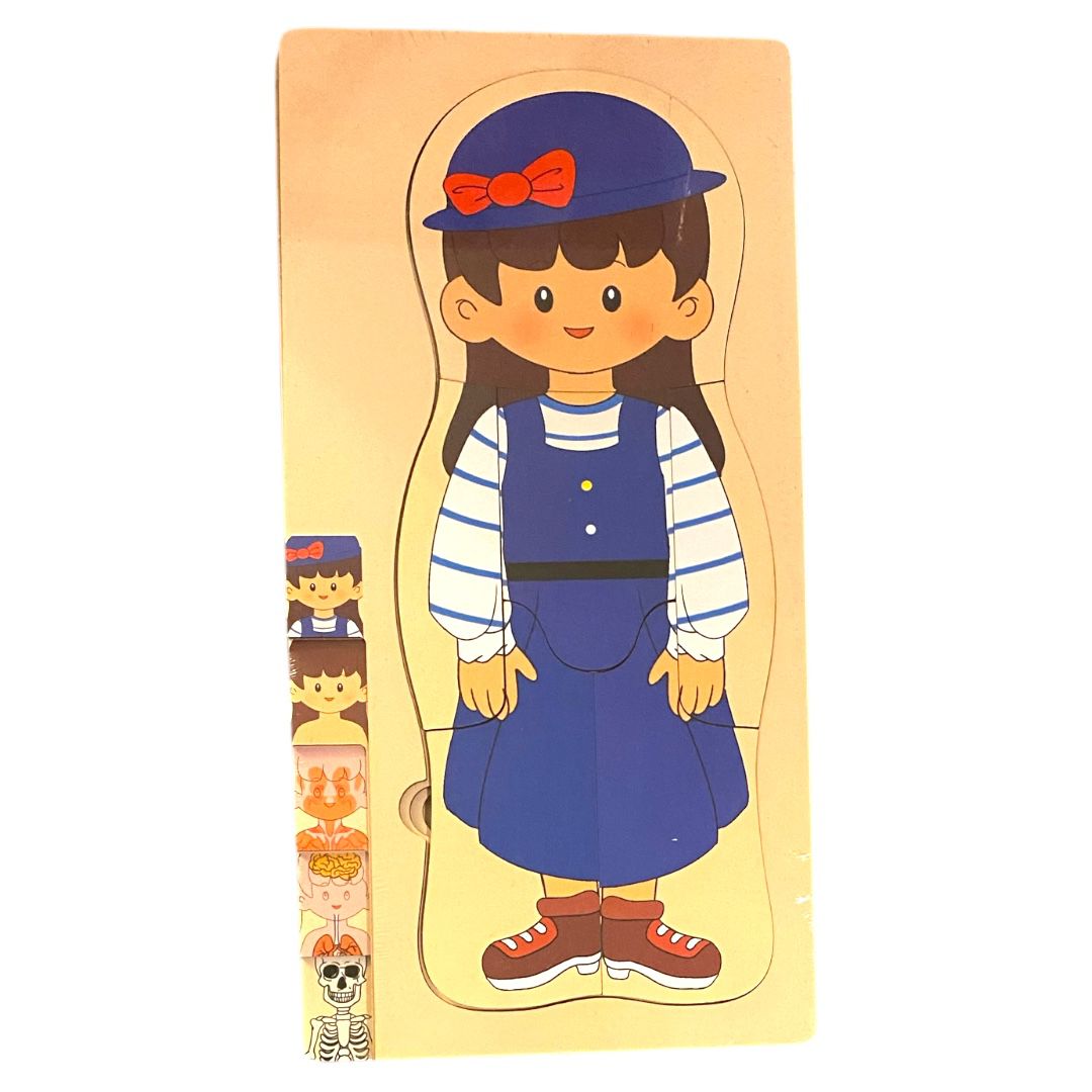 Rompecabezas del Cuerpo Humano Modelo Niña