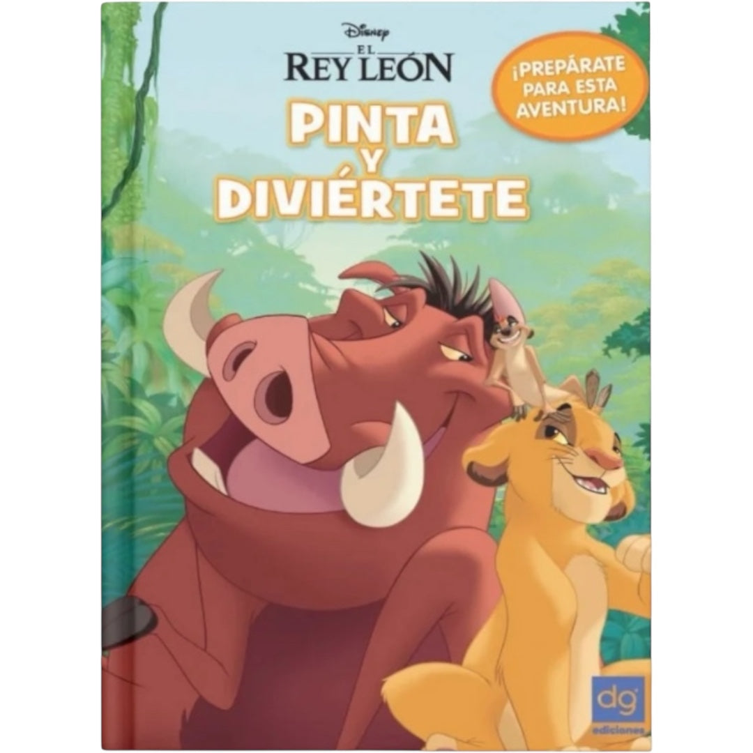 Rey León  - Pinta y Diviértete