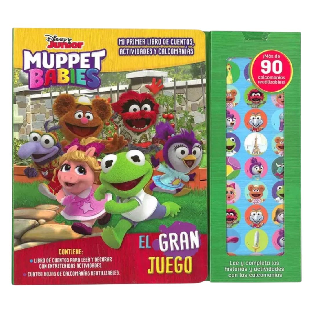 Muppet Babies El Gran Juego – Mi Primer Libro de Cuentos, Actividades y Calcomanías
