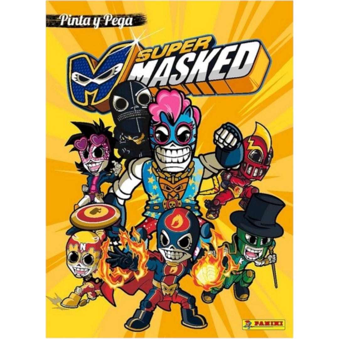 Pinta y Pega Super Masked