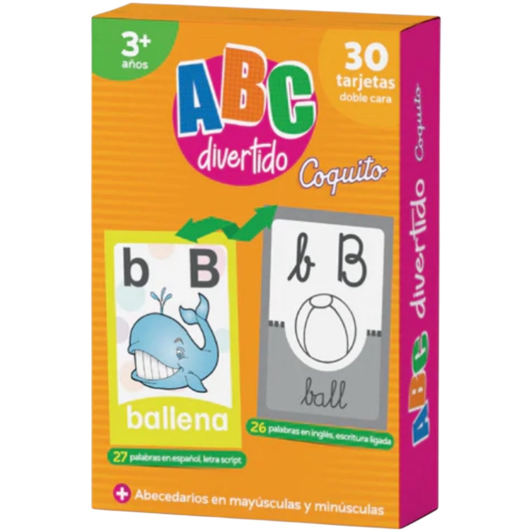 Tarjetas didáctica: ABC
