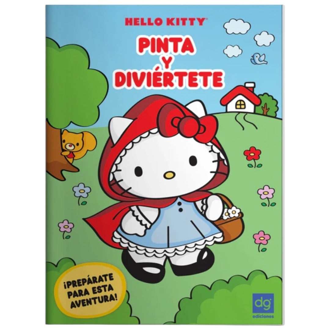 Pinta y Diviertete Hello Kitty