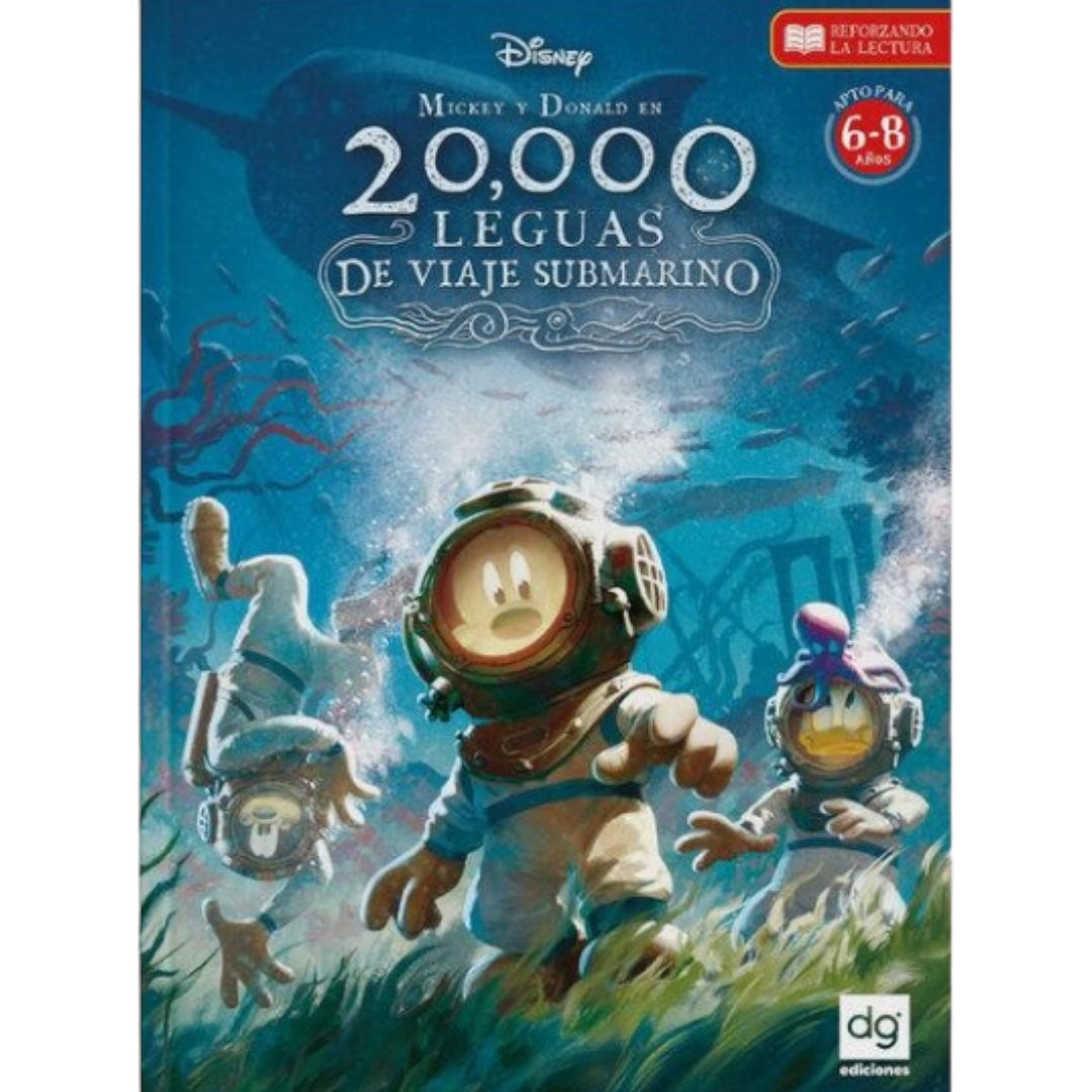 Mickey y Donald en 20,000 leguas de viaje submarino