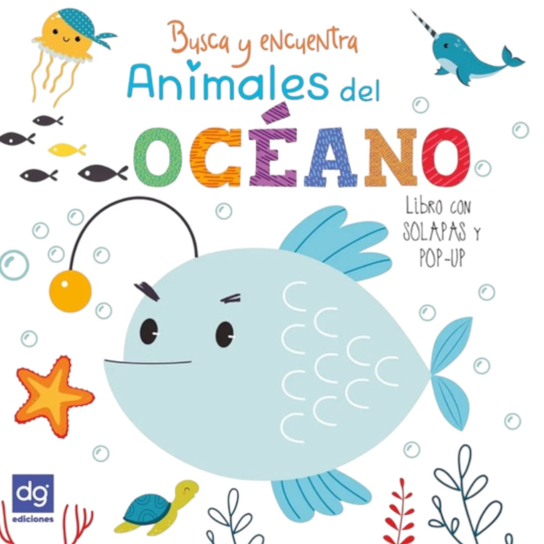 BUSCA Y ENCUENTRA ANIMALES DEL OCÉANO