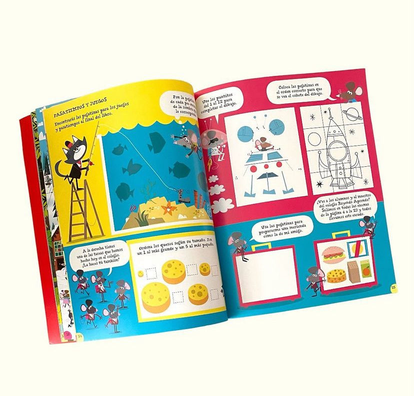 Libro de Actividades  - Viaja al Mundo de los Ratones