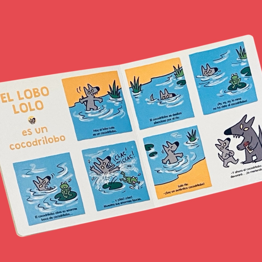 EL LOBO LOLO UN LOBITO MUY CARIÑOSO