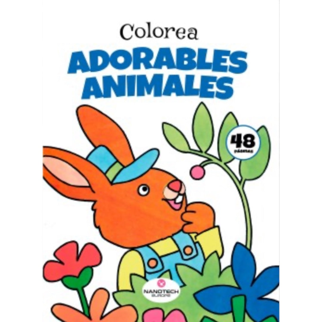 Colorea adorables animales