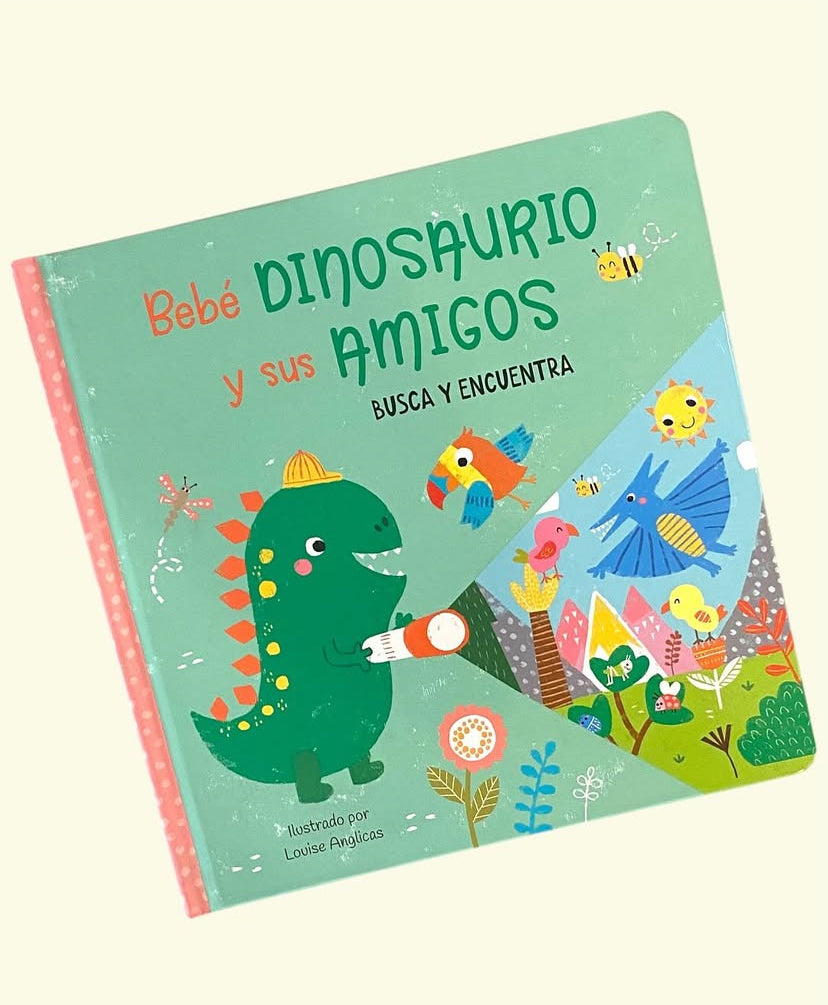 Busca y Encuentra: Bebé Dinosaurios y sus Amigos