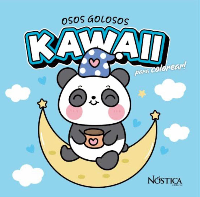 Libros para colorear Kawaii