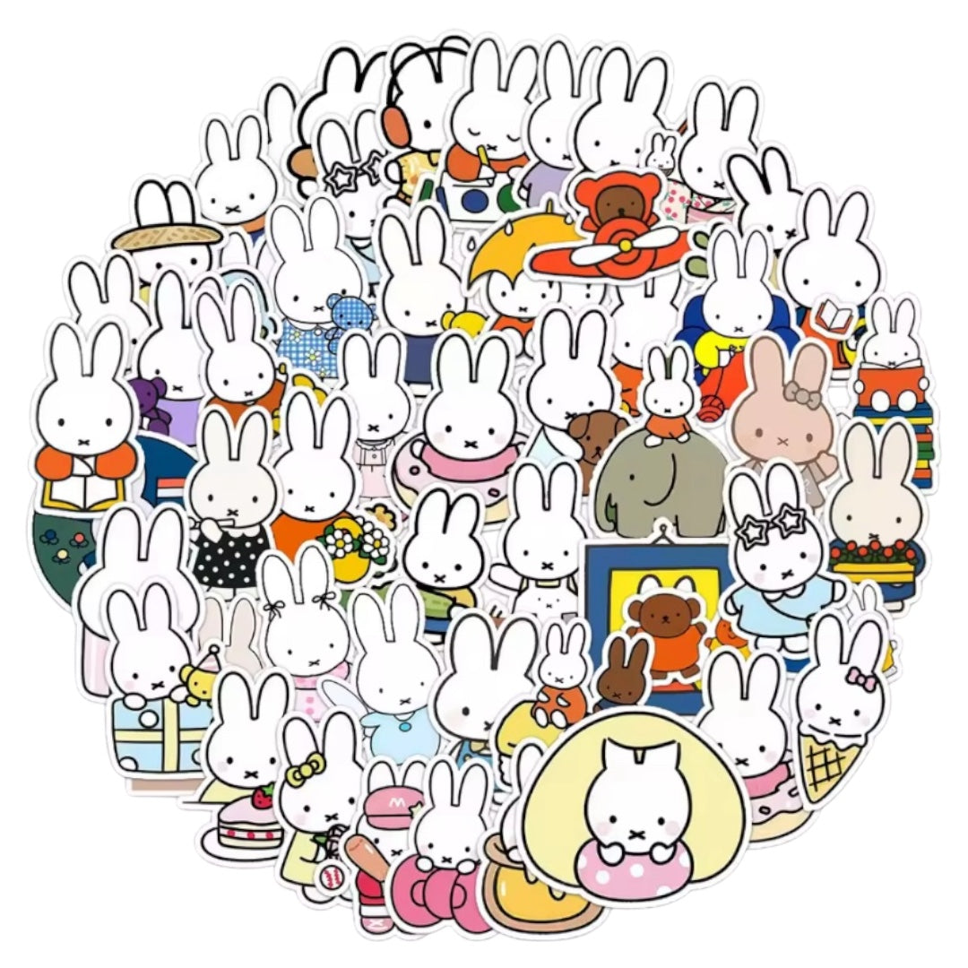 Pack 50 stickers Miffy