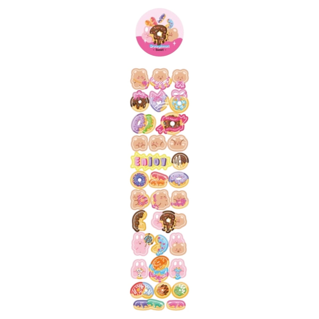 Cinta Adhesiva con Stickers