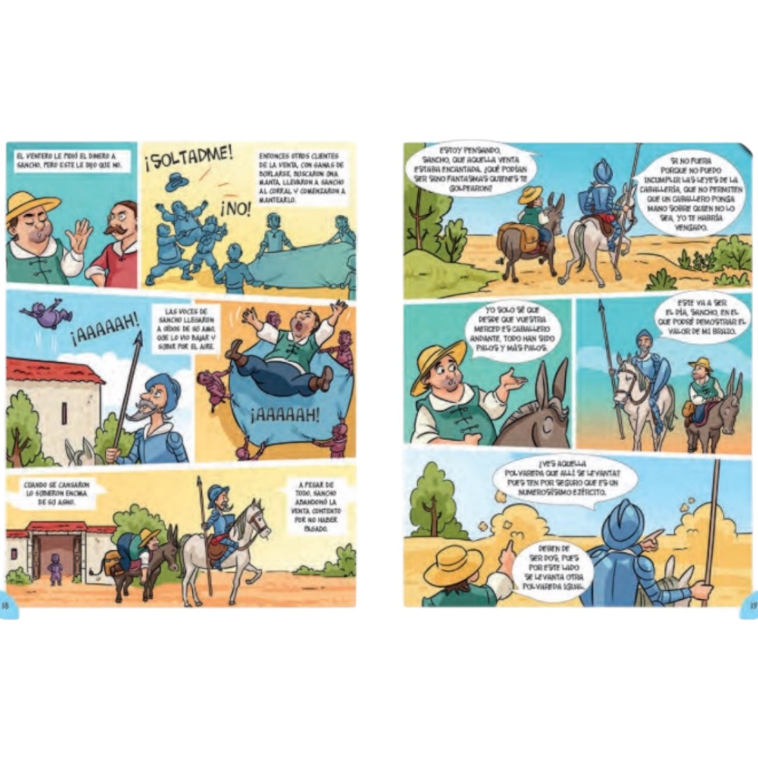 Don Quijote de la Mancha en Cómic