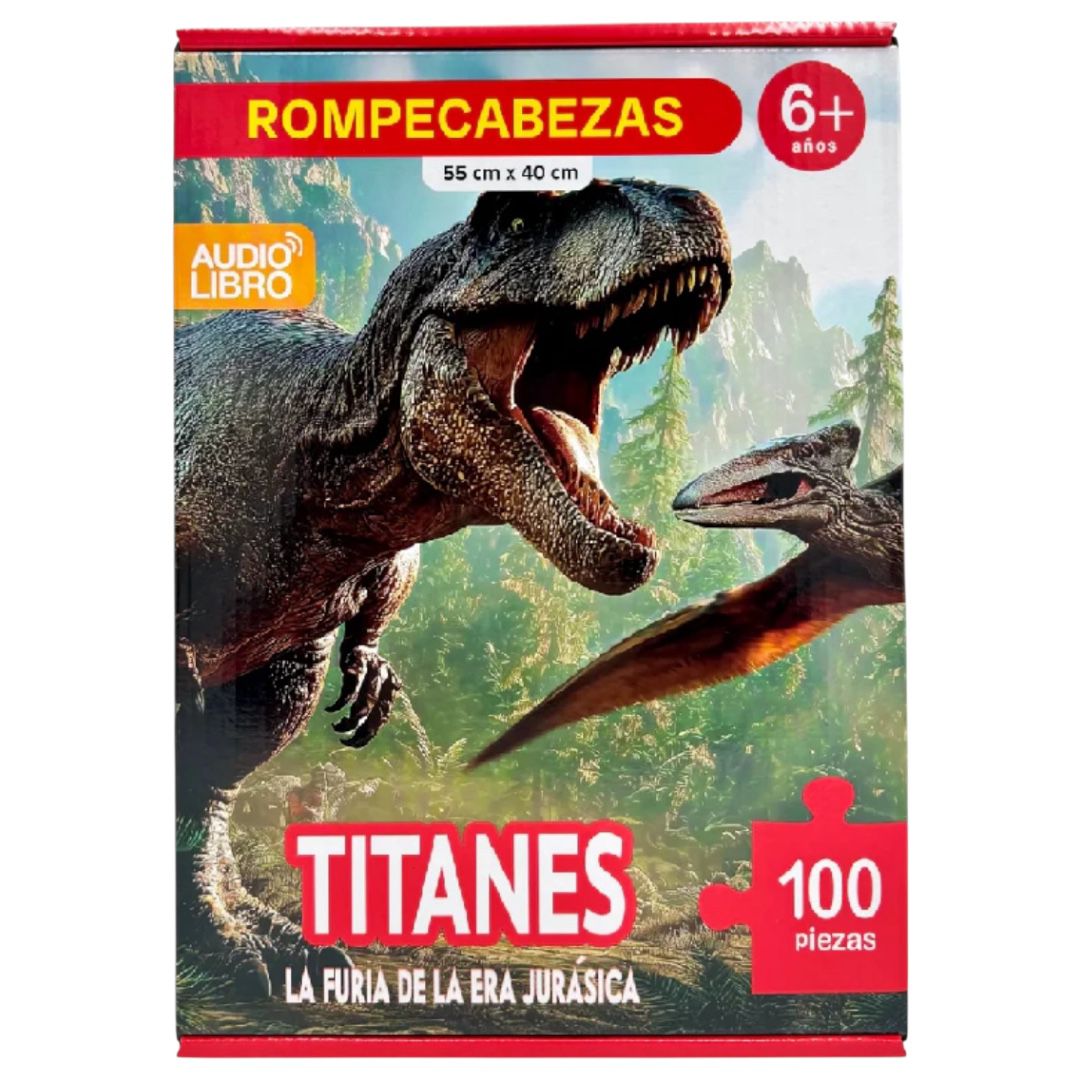 Rompecabezas Dinosaurios - Titanes