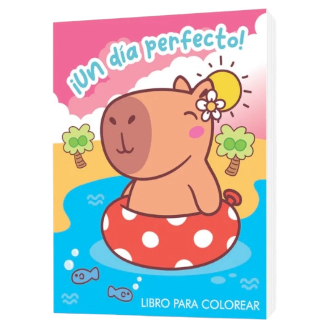 Libros para colorear Capibara